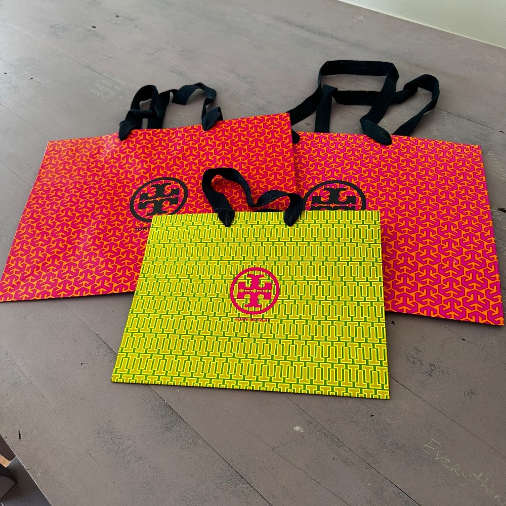 Tory Burch 3 Shopping Bags